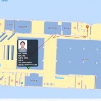 UWB精准定位视频（室内）